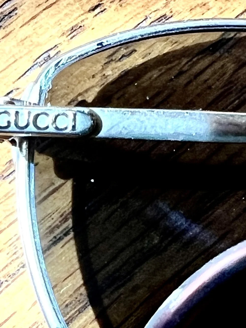 Classic Gucci dark sunglasses
